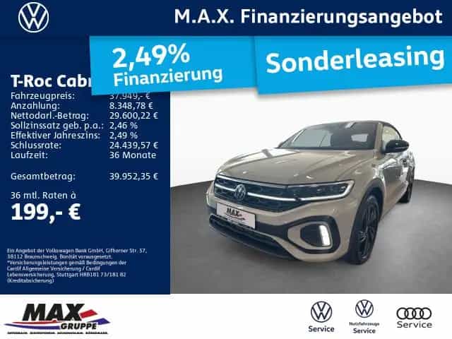 Volkswagen T-Roc Cabriolet 1.5 TSI DSG R LINE EDIT. KARMANN 04/2025-photo-0