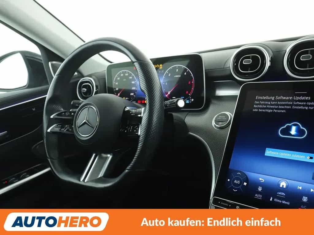 Mercedes-Benz C-Class 220 d T AMG Line Aut.*NAVI*TEMPO*LED*CAM*SHZ* 03/2022-photo-12