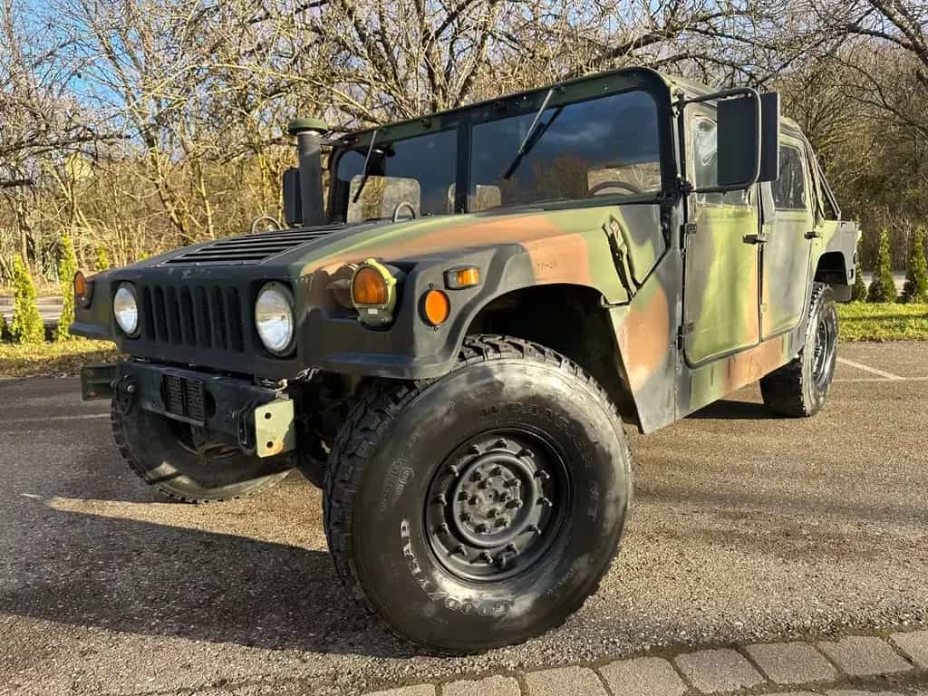 Hummer H1 Humvee 6,2L V8 Diesel/H-Zulassung/6.900 Miles 07/1987-photo-1