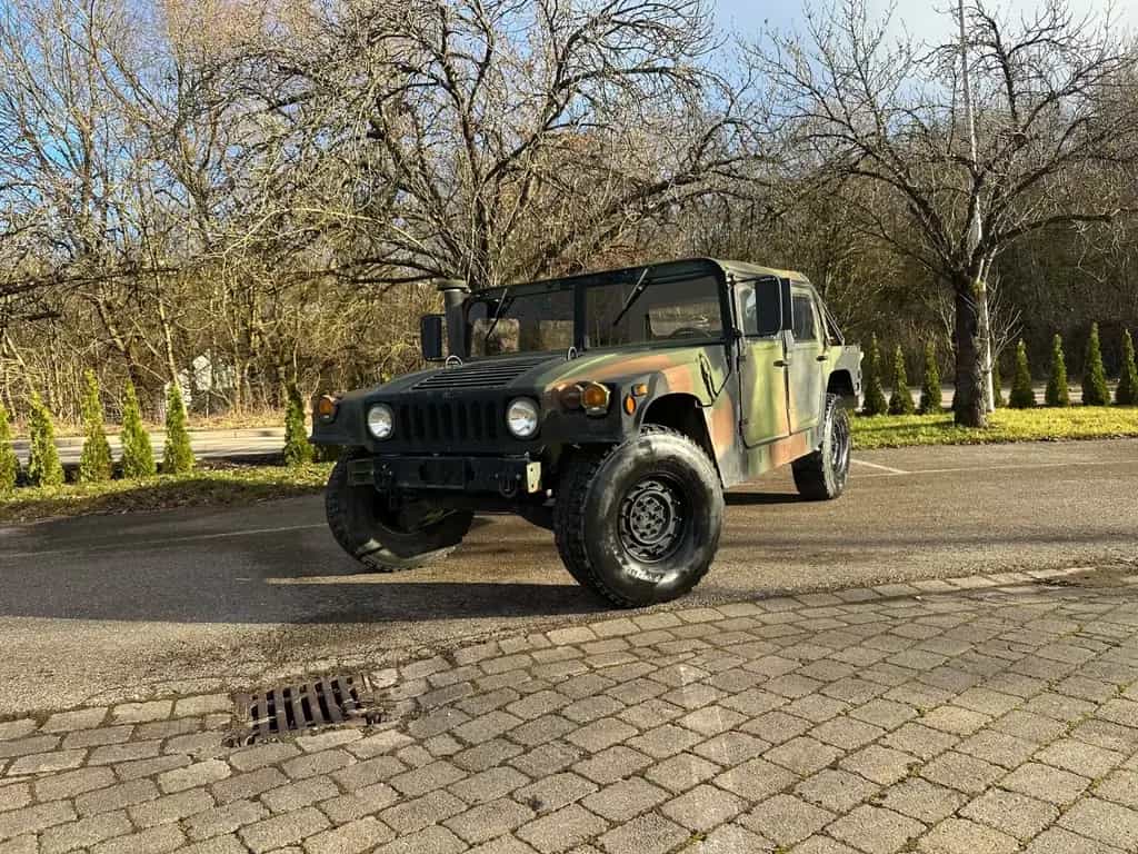 Hummer H1 Humvee 6,2L V8 Diesel/H-Zulassung/6.900 Miles 07/1987-photo-13