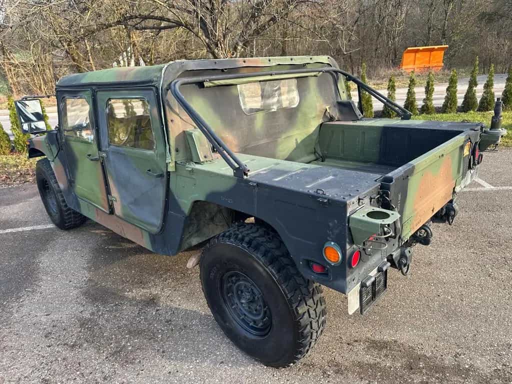 Hummer H1 Humvee 6,2L V8 Diesel/H-Zulassung/6.900 Miles 07/1987-photo-4