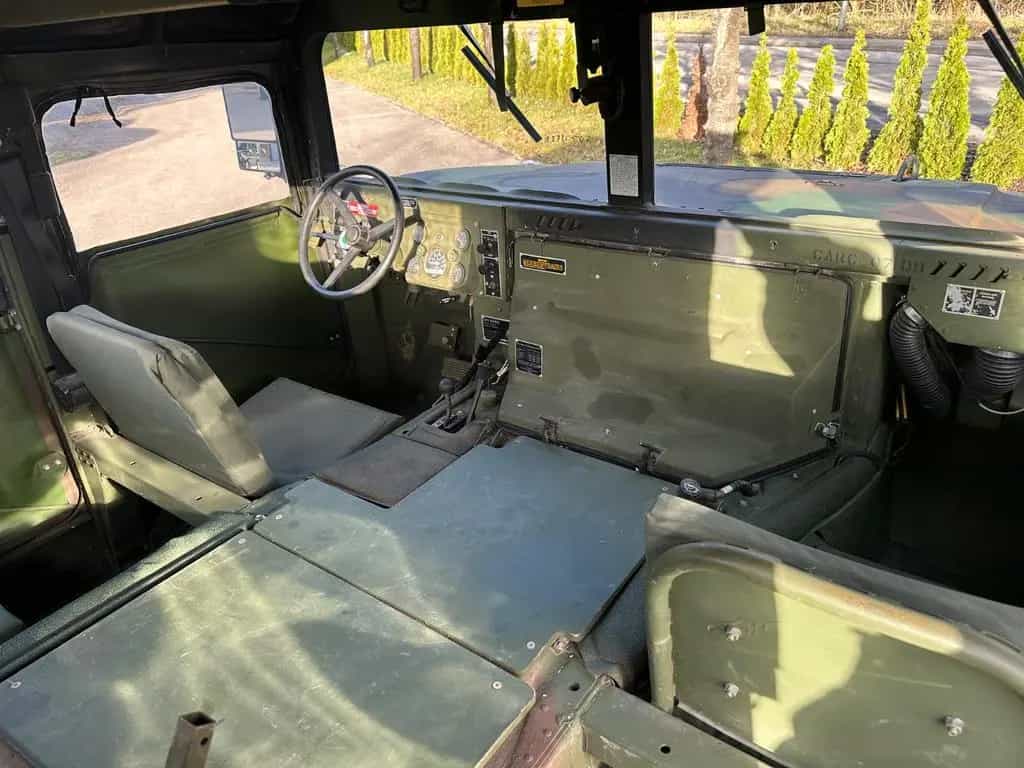 Hummer H1 Humvee 6,2L V8 Diesel/H-Zulassung/6.900 Miles 07/1987-photo-8