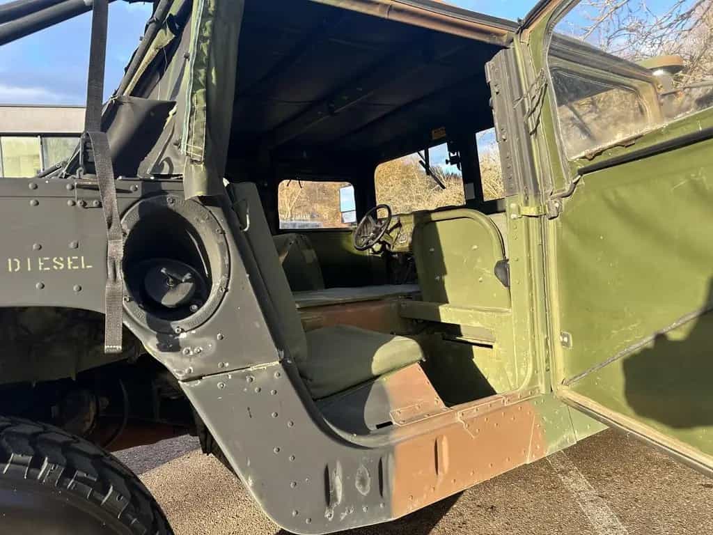Hummer H1 Humvee 6,2L V8 Diesel/H-Zulassung/6.900 Miles 07/1987-photo-9