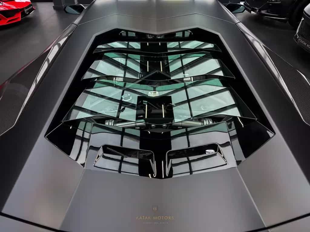 Lamborghini Aventador S/COUPE/V12/CARBON/MATT/SENSONUM SOUND 02/2018-photo-13