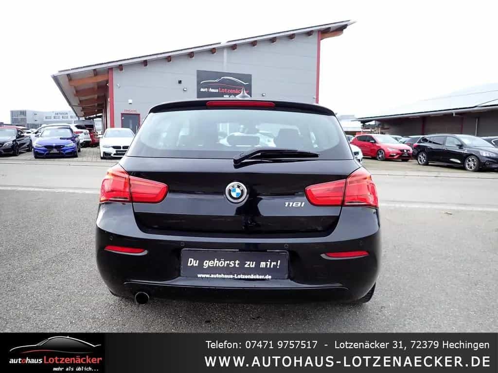 BMW 1 Series 118 i Advantage NAVI|SHZ|LED|PDC|M-FELGEN 09/2018-photo-3