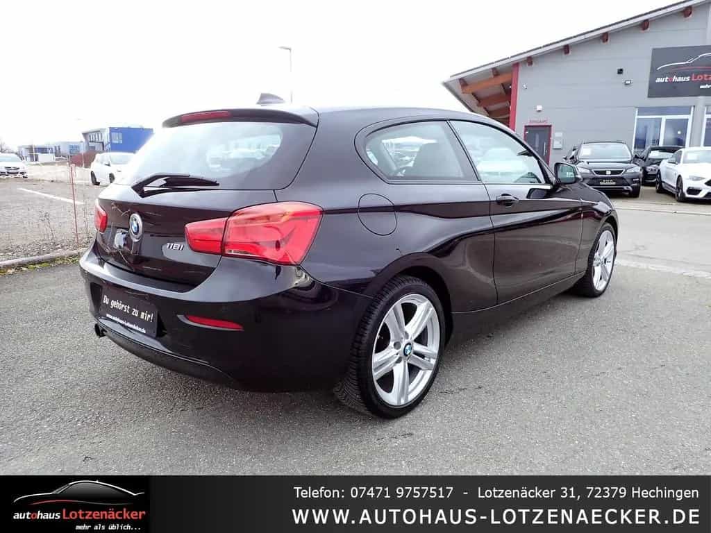 BMW 1 Series 118 i Advantage NAVI|SHZ|LED|PDC|M-FELGEN 09/2018-photo-4