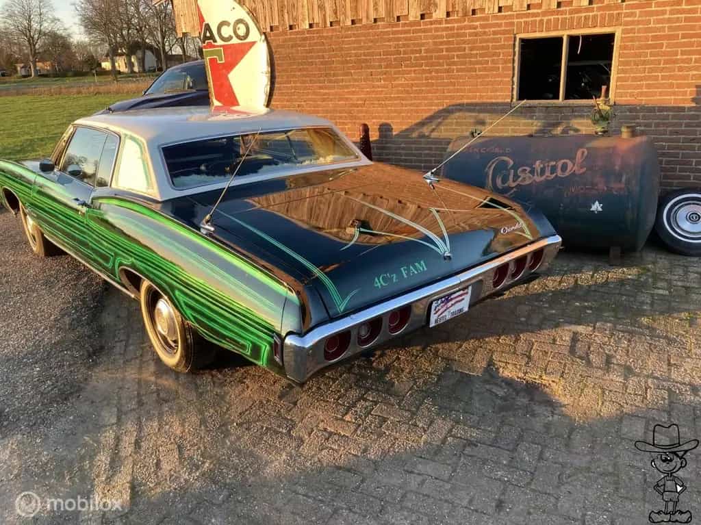 Chevrolet USA impala custom 2 door hardtop coupe lowrider 02/1968-photo-14