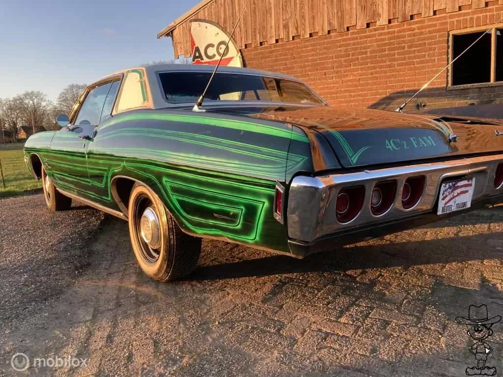 Chevrolet USA impala custom 2 door hardtop coupe lowrider 02/1968-photo-3