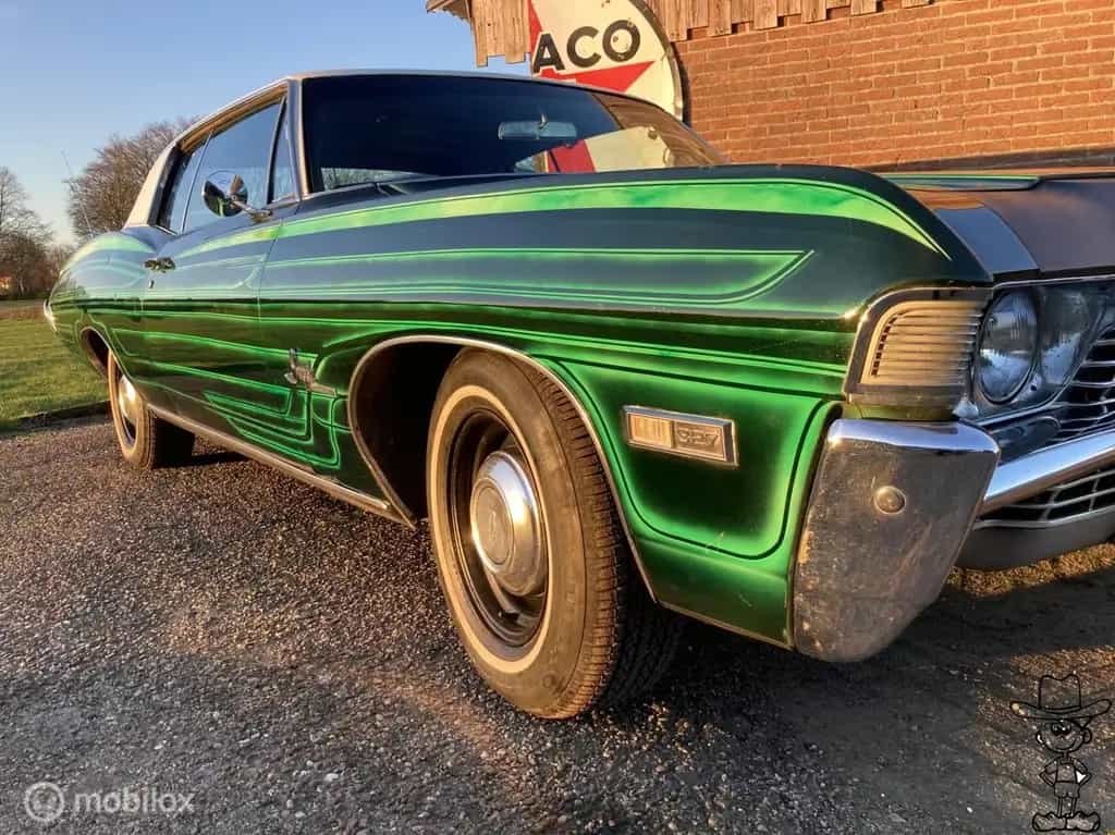 Chevrolet USA impala custom 2 door hardtop coupe lowrider 02/1968-photo-4