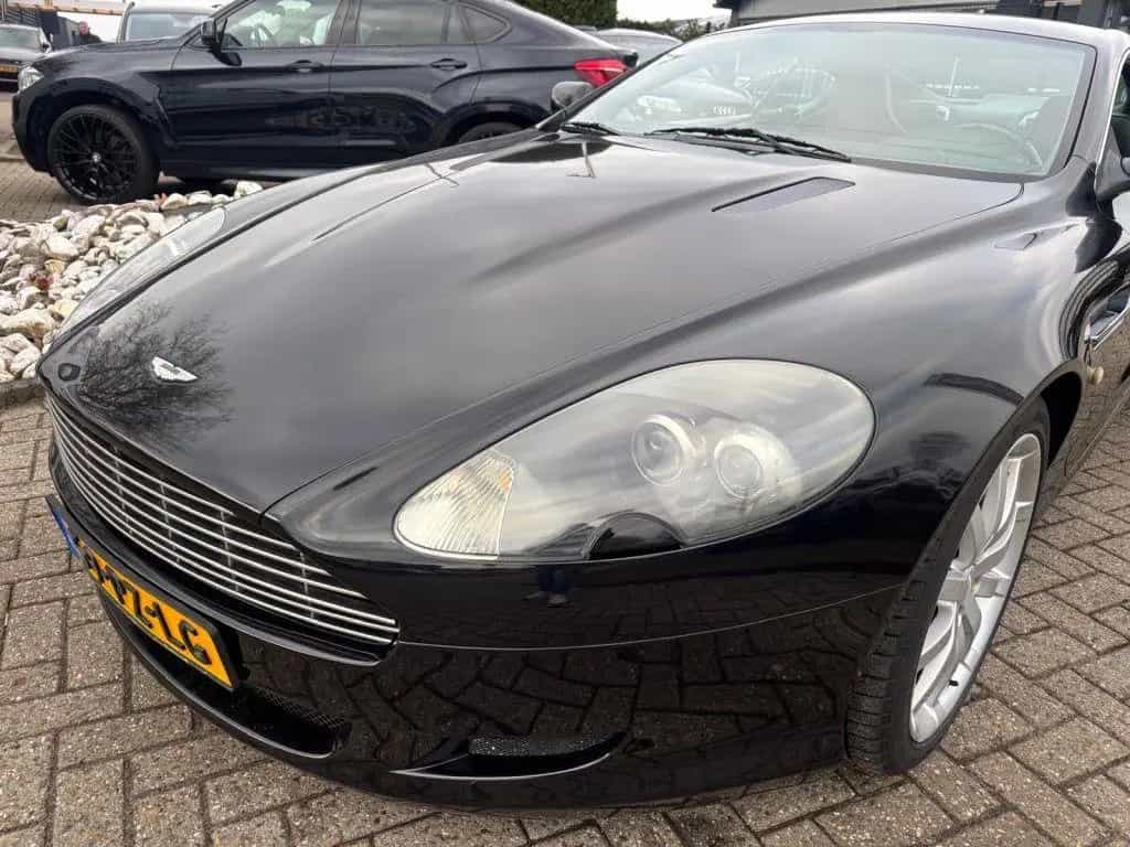 Aston Martin DB9 5.9 V12 458PK Touchtronic 2005 Zwart NL auto 01/2005-photo-10
