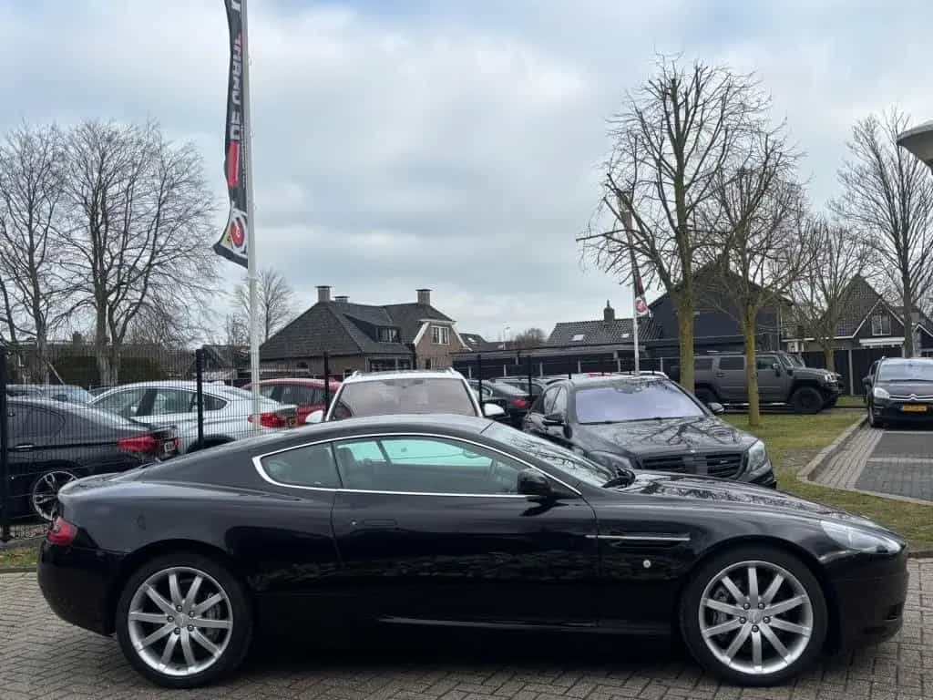 Aston Martin DB9 5.9 V12 458PK Touchtronic 2005 Zwart NL auto 01/2005-photo-4