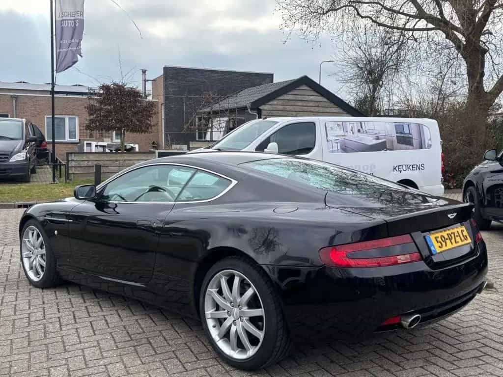 Aston Martin DB9 5.9 V12 458PK Touchtronic 2005 Zwart NL auto 01/2005-photo-7