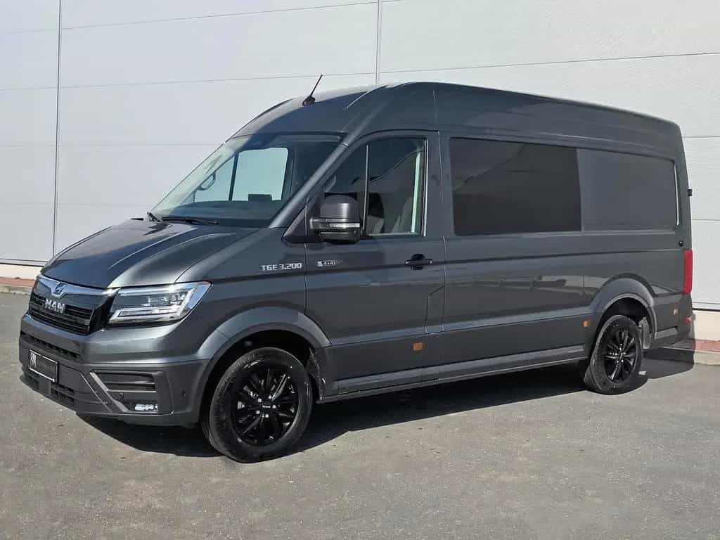 MAN TGE 3.200 L3H3 MIXTO 4x4 CAMPER DREHSITZE AHK 01/2026-photo-0