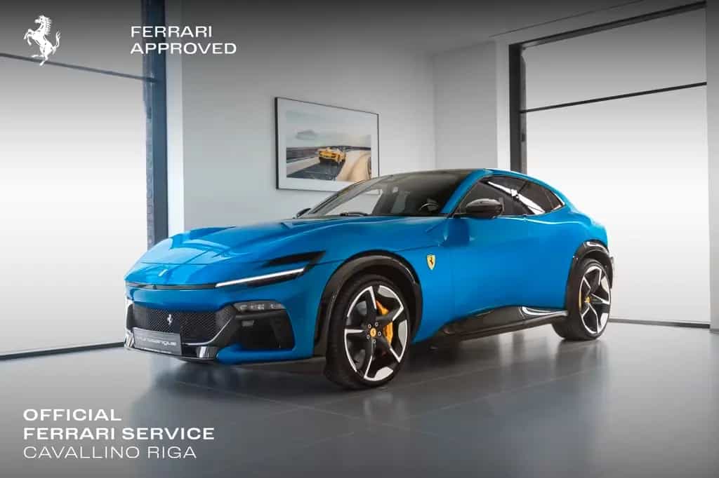 Ferrari Purosangue V12 DCT - Blu Corsa, Visual Carbon 07/2024-photo-0