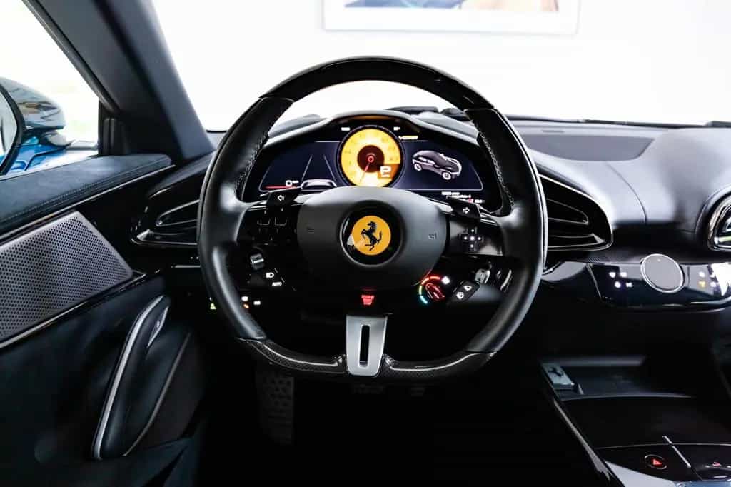 Ferrari Purosangue V12 DCT - Blu Corsa, Visual Carbon 07/2024-photo-11