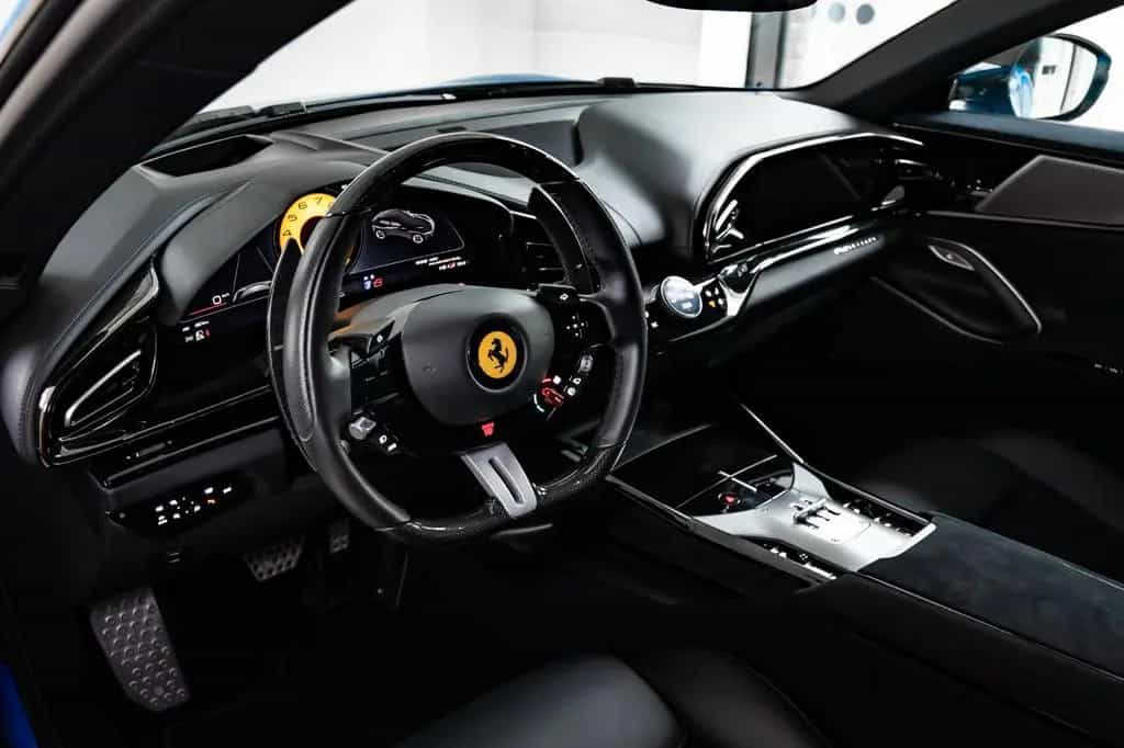 Ferrari Purosangue V12 DCT - Blu Corsa, Visual Carbon 07/2024-photo-9