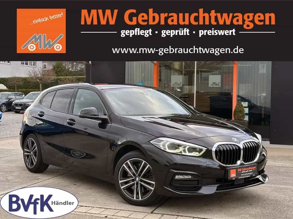 BMW 120 d Steptronic Sport-Line LED SHZ TEMP NAV PDC 02/2022-photo-0