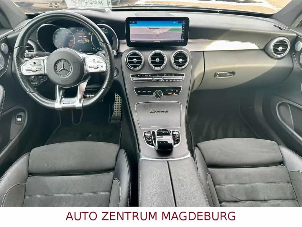 Mercedes-Benz C-Class 400 4Matic *AMG*NAVI*BURMESTER*PANO 12/2019-photo-8