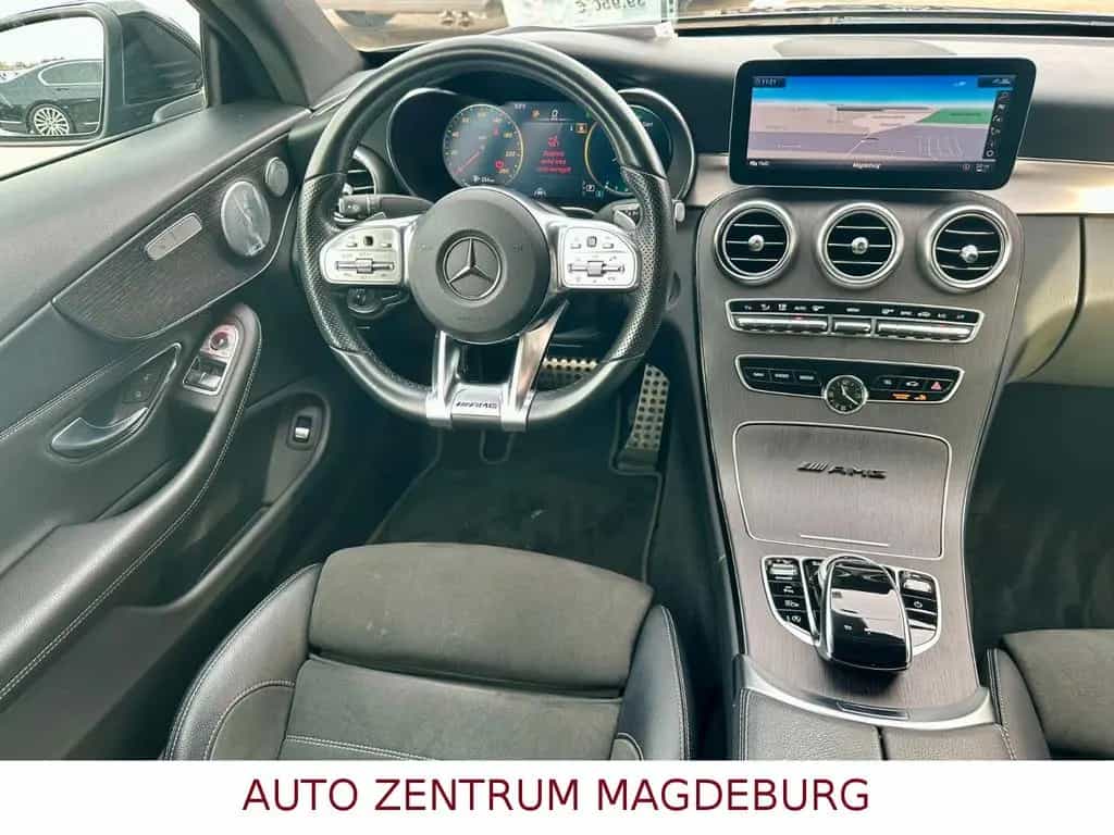Mercedes-Benz C-Class 400 4Matic *AMG*NAVI*BURMESTER*PANO 12/2019-photo-9