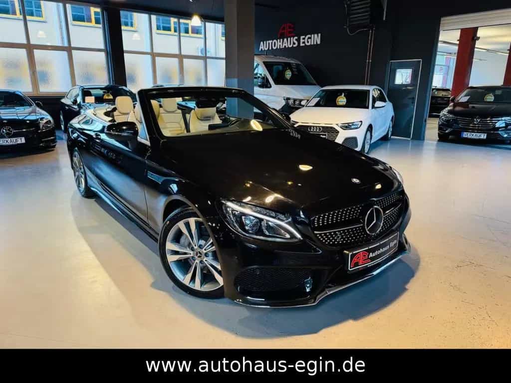 Mercedes-Benz C-Class 300 Cabrio AMG KAMERA NAVI LED LEDER PDC Garan 10/2016-photo-1