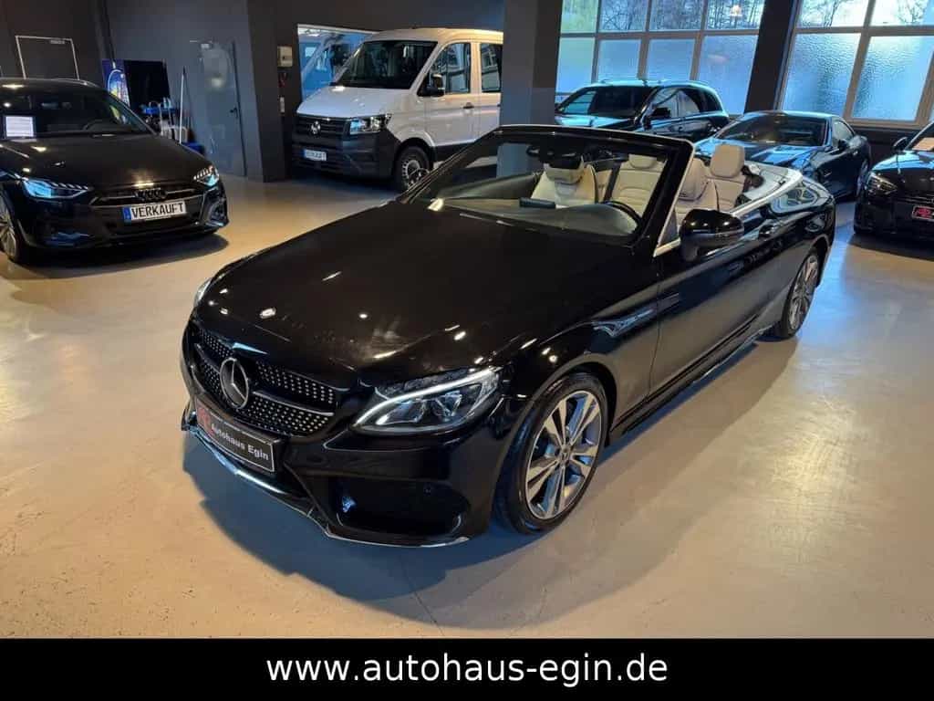 Mercedes-Benz C-Class 300 Cabrio AMG KAMERA NAVI LED LEDER PDC Garan 10/2016-photo-14