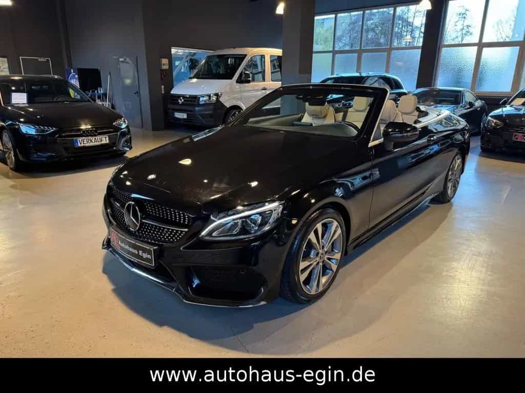 Mercedes-Benz C-Class 300 Cabrio AMG KAMERA NAVI LED LEDER PDC Garan 10/2016-photo-15