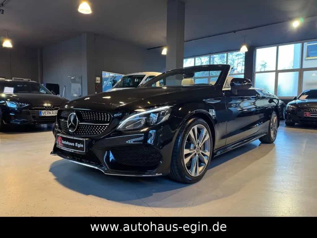 Mercedes-Benz C-Class 300 Cabrio AMG KAMERA NAVI LED LEDER PDC Garan 10/2016-photo-16