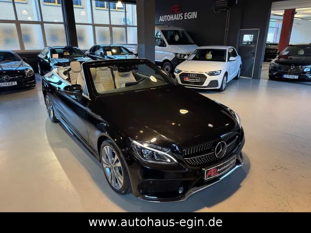 Mercedes-Benz C-Class 300 Cabrio AMG KAMERA NAVI LED LEDER PDC Garan 10/2016-photo-3