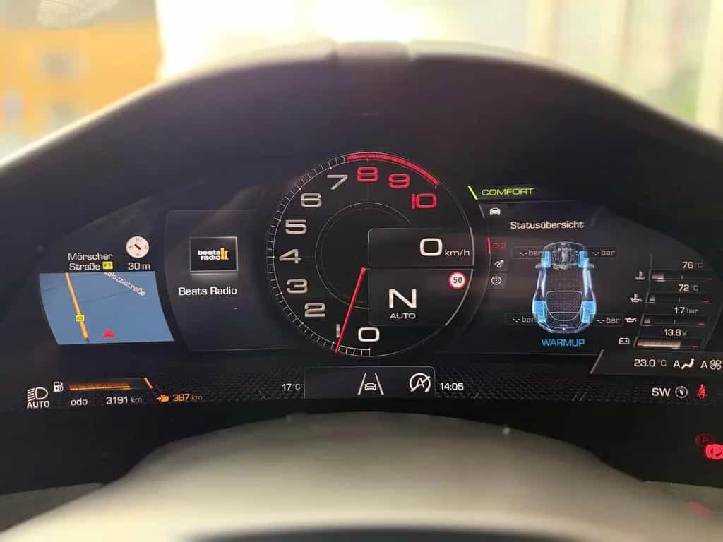 Ferrari Roma Acc Magnetic-Ride 360° Vollfolierung mit XP 03/2024-photo-13