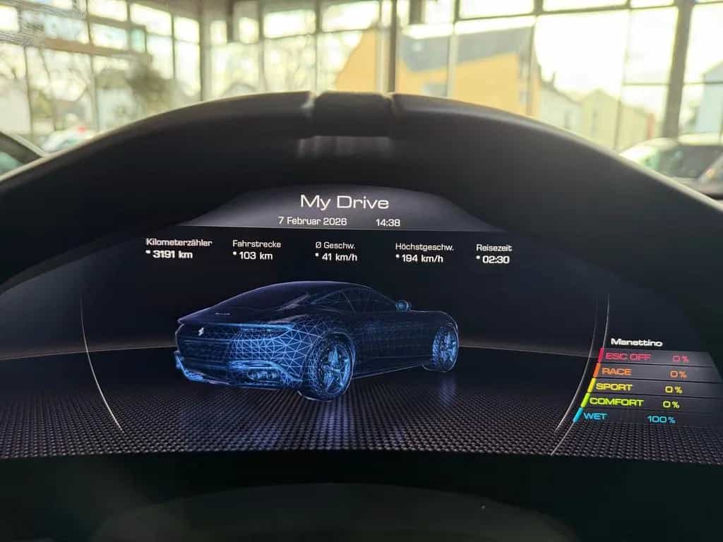 Ferrari Roma Acc Magnetic-Ride 360° Vollfolierung mit XP 03/2024-photo-33