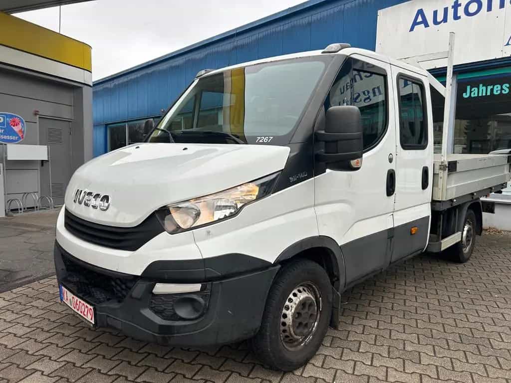 Iveco Daily Pritsche Doppelkabine 35 S AHK Inspkt.Neu 08/2018-photo-0