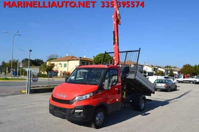 Iveco Daily Daily 35C13 2.3 RIBALTABILE CON GRU HC38 A 04/2016-photo-0