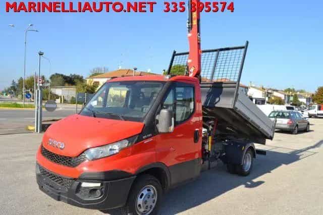 Iveco Daily Daily 35C13 2.3 RIBALTABILE CON GRU HC38 A 04/2016-photo-1