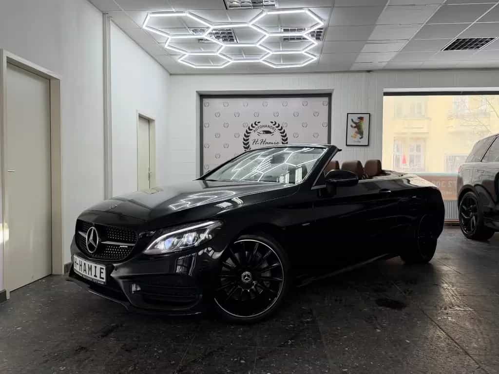 Mercedes-Benz C 300 C300 AMG CABRIO EDITION 1 NIGHT BURM 360° 08/2017-photo-0
