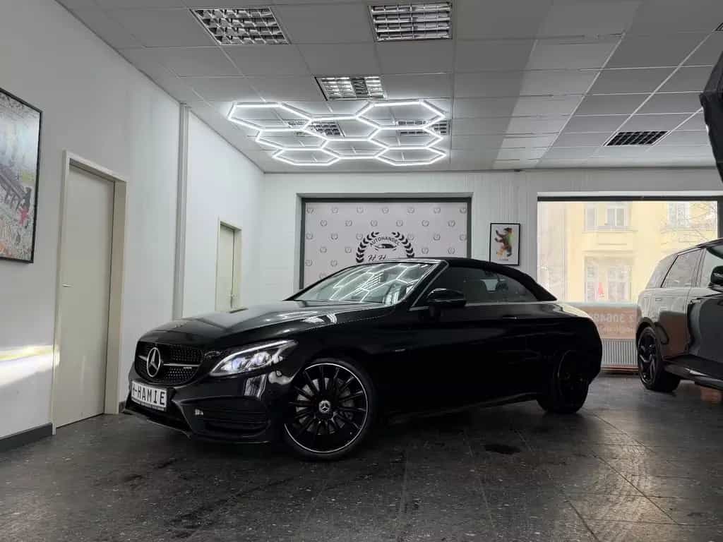 Mercedes-Benz C 300 C300 AMG CABRIO EDITION 1 NIGHT BURM 360° 08/2017-photo-1