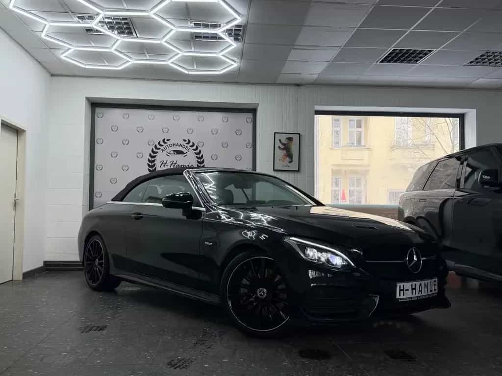 Mercedes-Benz C 300 C300 AMG CABRIO EDITION 1 NIGHT BURM 360° 08/2017-photo-4