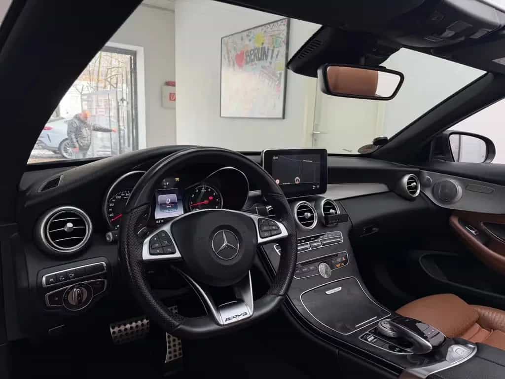 Mercedes-Benz C 300 C300 AMG CABRIO EDITION 1 NIGHT BURM 360° 08/2017-photo-8