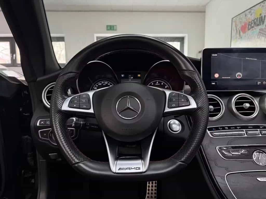 Mercedes-Benz C 300 C300 AMG CABRIO EDITION 1 NIGHT BURM 360° 08/2017-photo-9