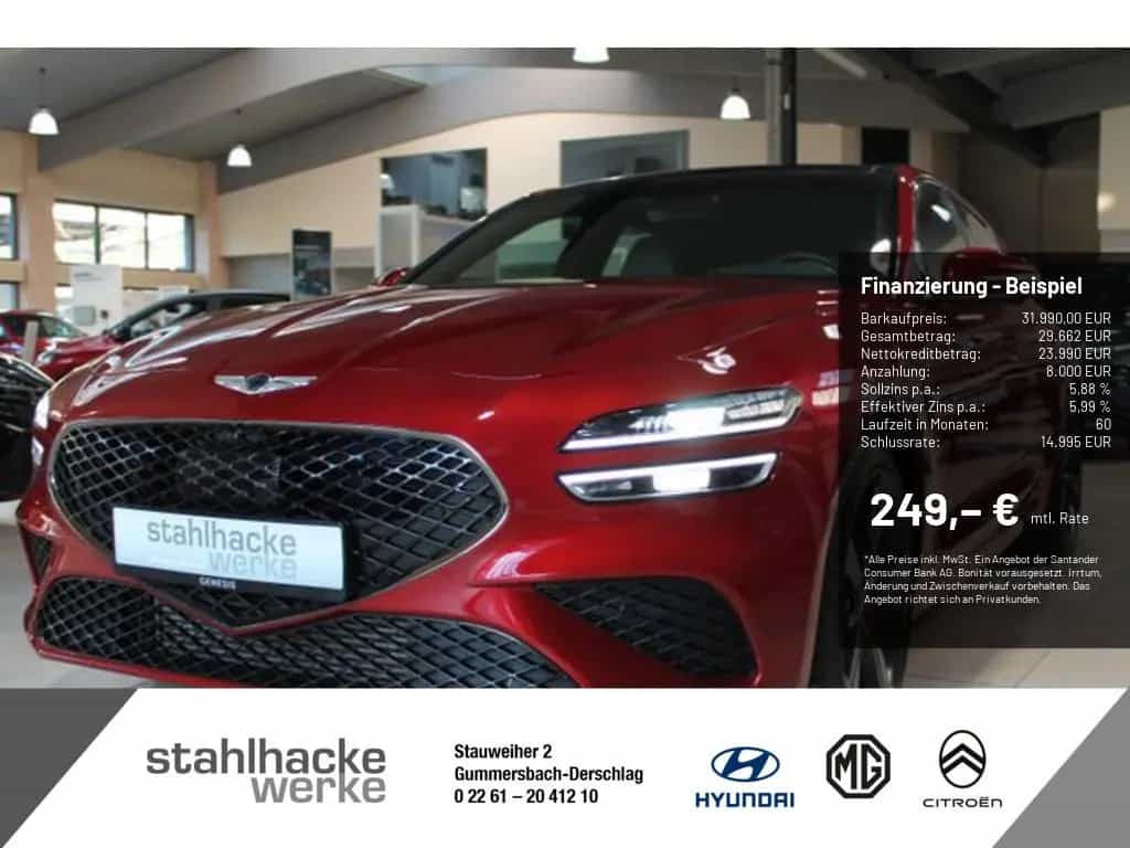 Genesis G70 Shooting Brake 2.2 Sport SHZ KAMERA ACC LED 11/2021-photo-0