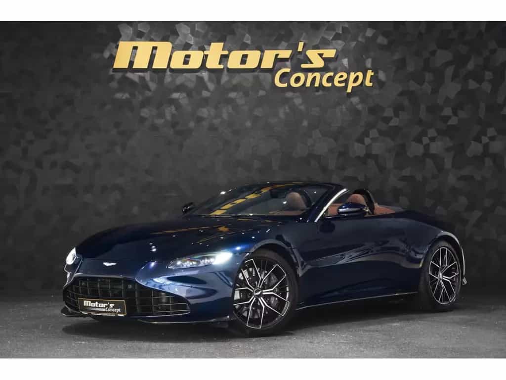 Aston Martin V8 Vantage ROADSTER - Ultramarine Black 07/2022-photo-0