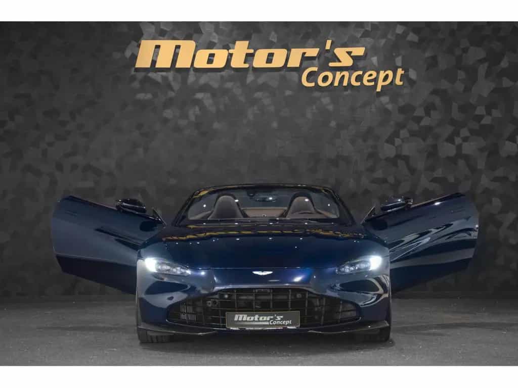 Aston Martin V8 Vantage ROADSTER - Ultramarine Black 07/2022-photo-1