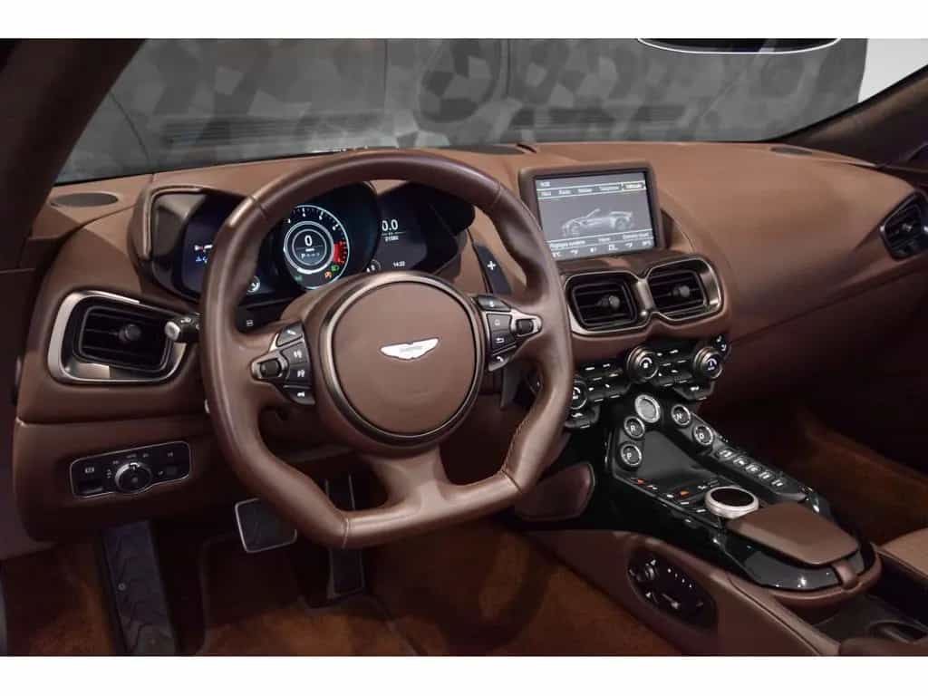 Aston Martin V8 Vantage ROADSTER - Ultramarine Black 07/2022-photo-10