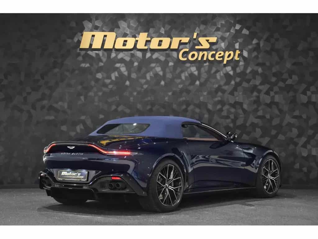 Aston Martin V8 Vantage ROADSTER - Ultramarine Black 07/2022-photo-3