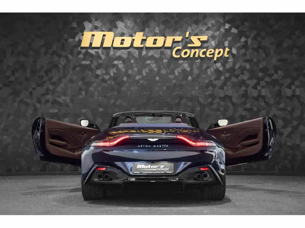 Aston Martin V8 Vantage ROADSTER - Ultramarine Black 07/2022-photo-4