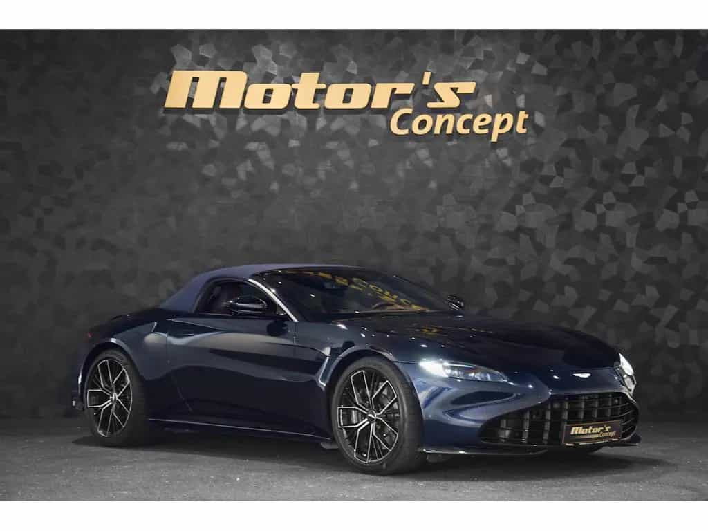 Aston Martin V8 Vantage ROADSTER - Ultramarine Black 07/2022-photo-5