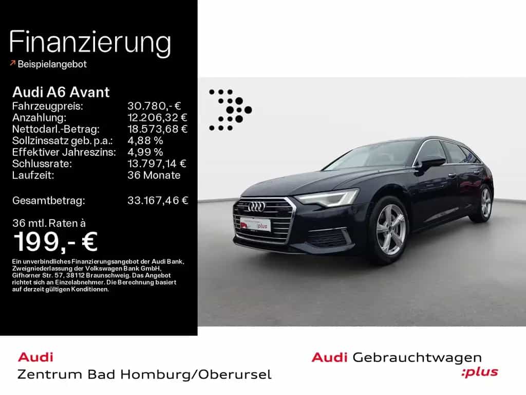 Audi A6 Avant Design 50 TDI quattro*Navi*Matrix*AHK*P 11/2021-photo-0