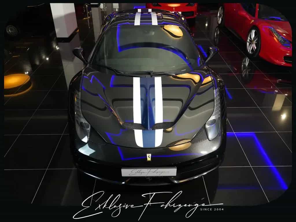 Ferrari 458 Speciale Nero Daytona Blu Nart TELEMETRY!!! 01/2014-photo-1