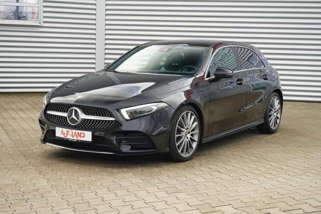 Mercedes-Benz A-Class AMG Line LED Navi Virtual Cockpit Bluetooth 05/2019-photo-1