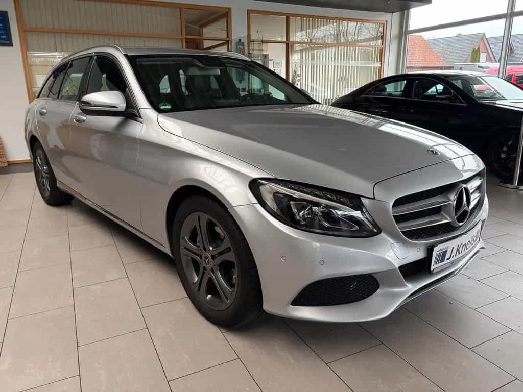 Mercedes-Benz C-Class 180 CGI T-Modell Avantgarde/LED/NAVI/TOTW/TEMP 10/2017-photo-2