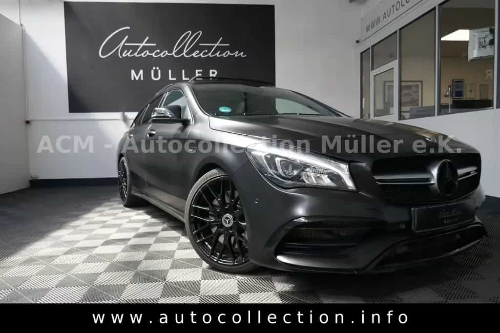 Mercedes-Benz CLA-Class 45 AMG Shooting Brake 4Drive*2.Hand*Pano*LED 08/2018-photo-4